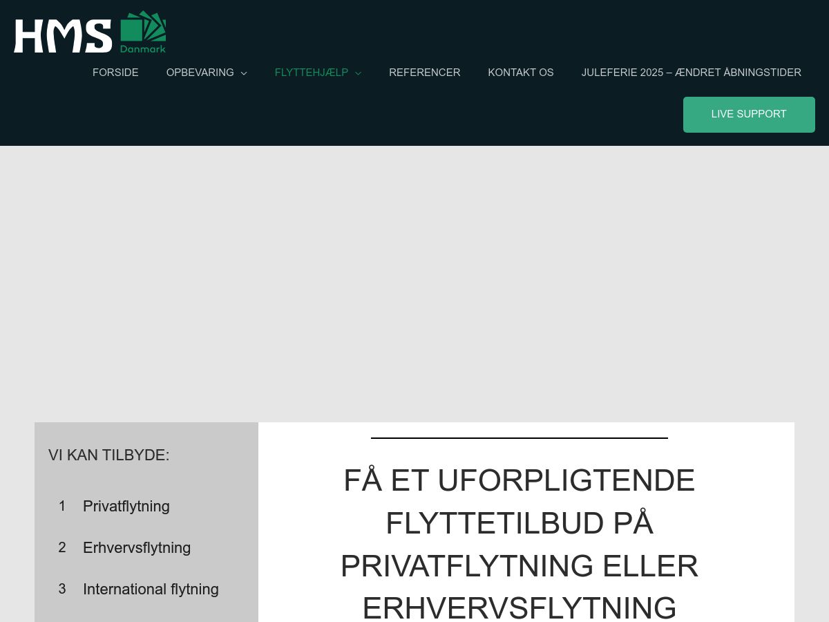 HMS Flyttehjælp logo