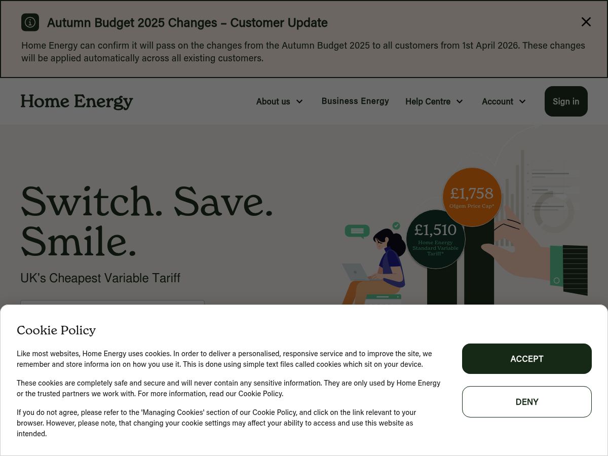 Home Energy logo