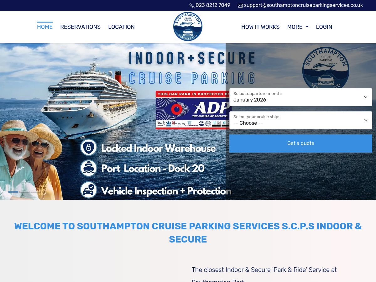 Southampton Cruise Parking Services logo