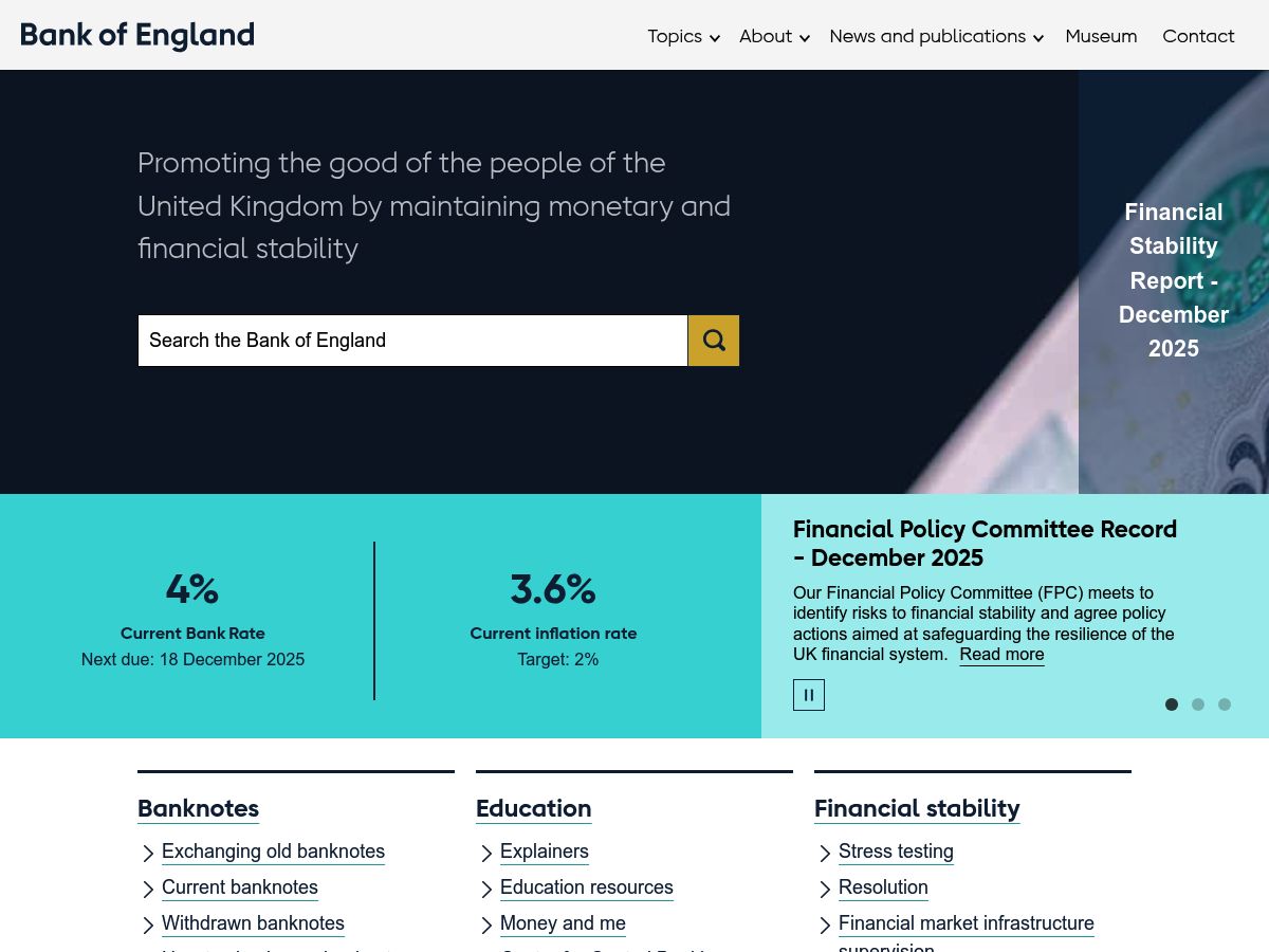 Bank of England logo
