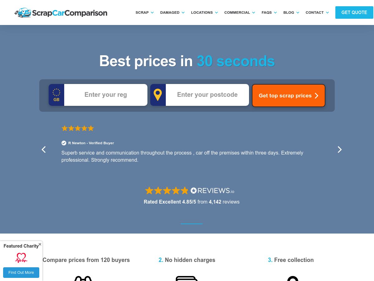 Scrap Car Comparison logo