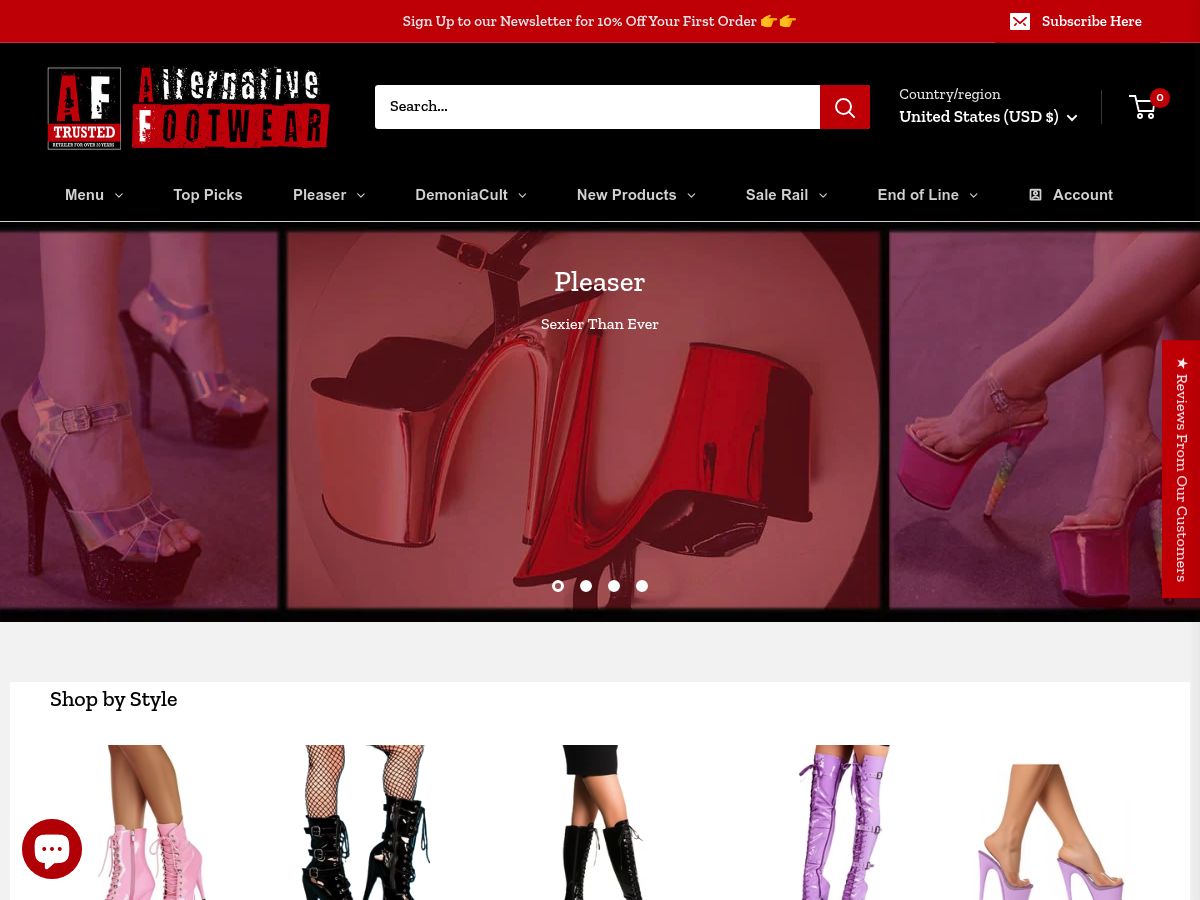 Alternative Footwear logo