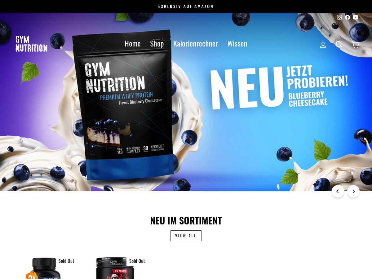 Gym Nutrition logo