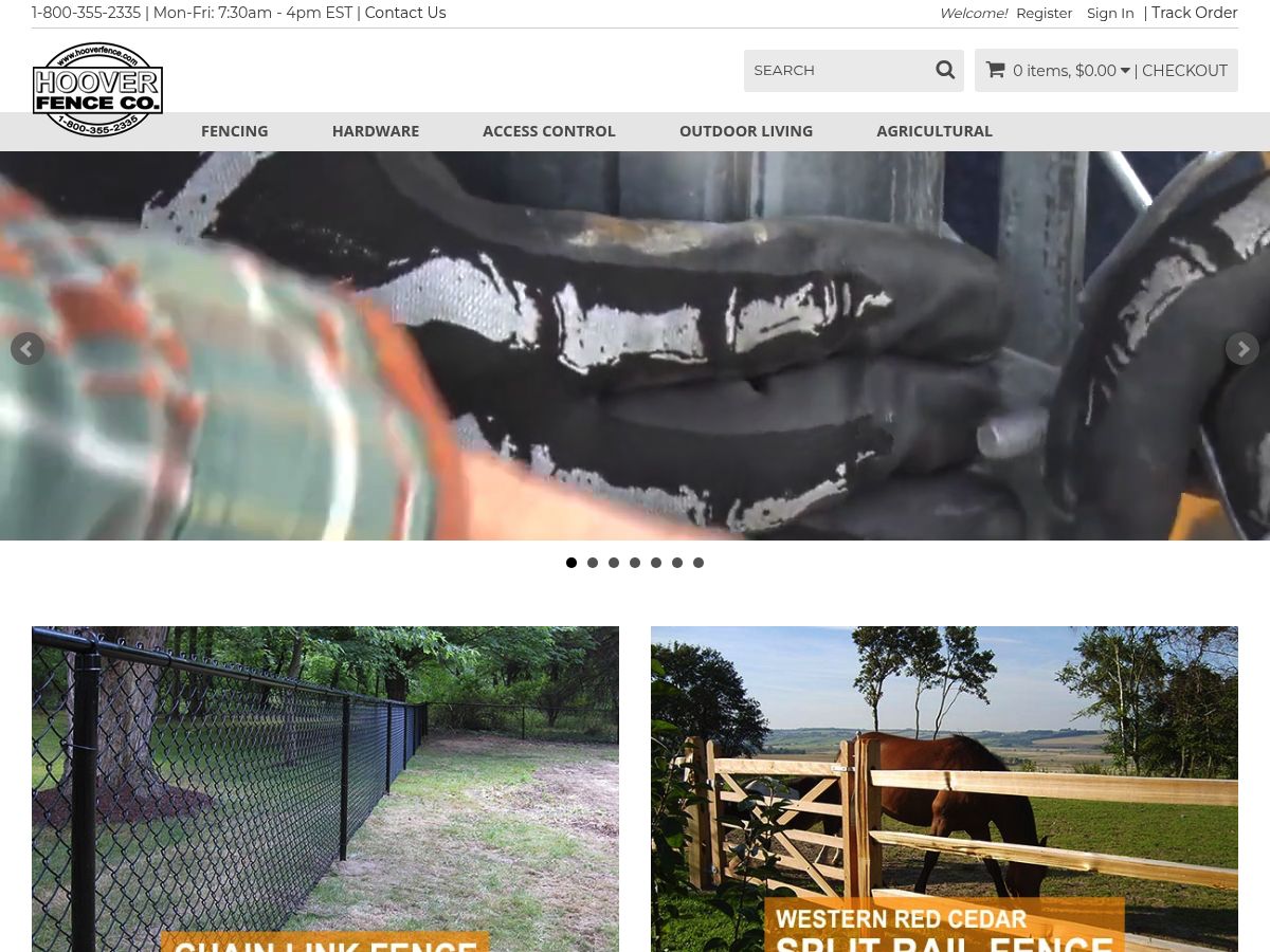 Hoover Fence Co. logo