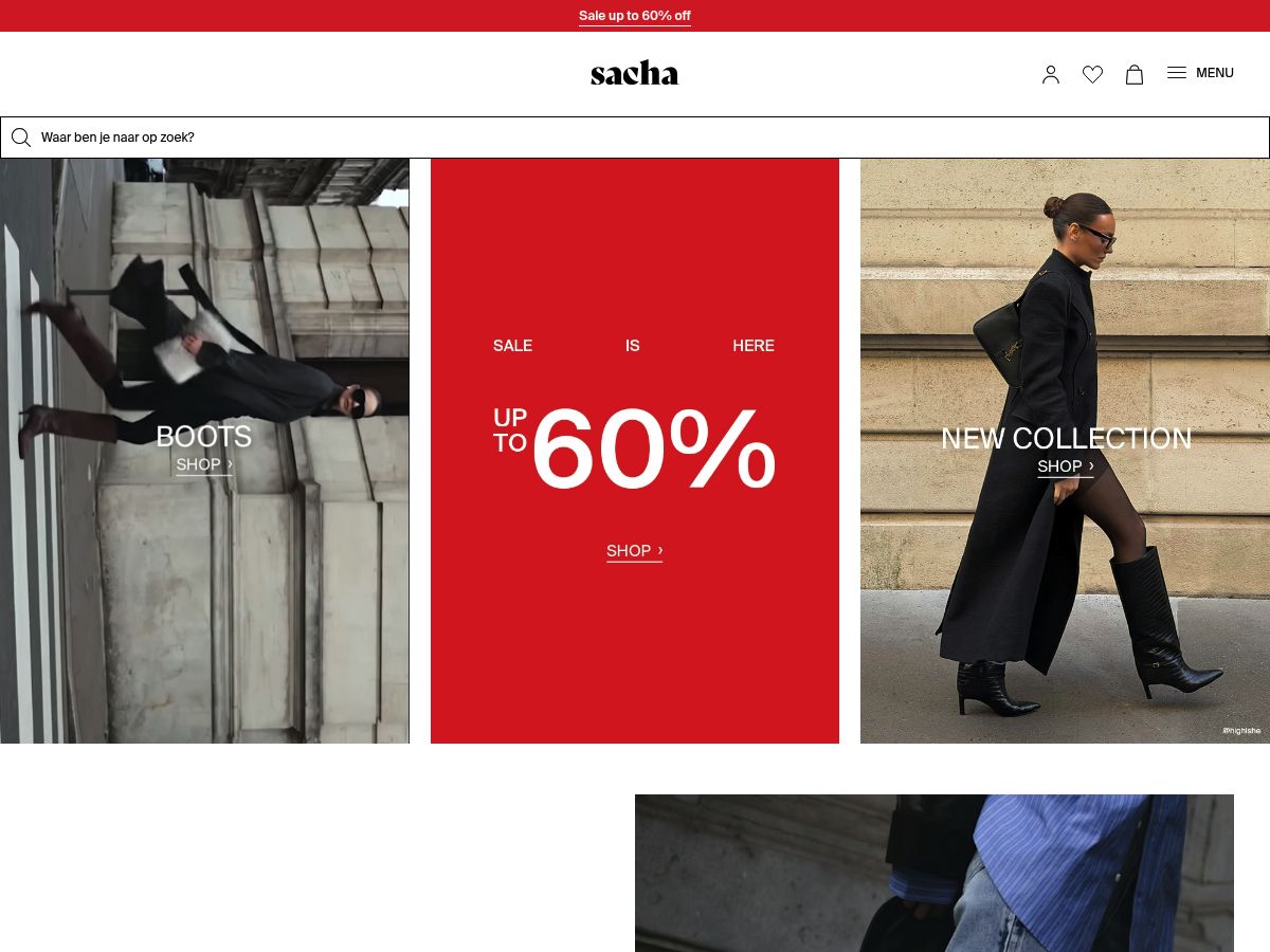 Sacha Shoes logo