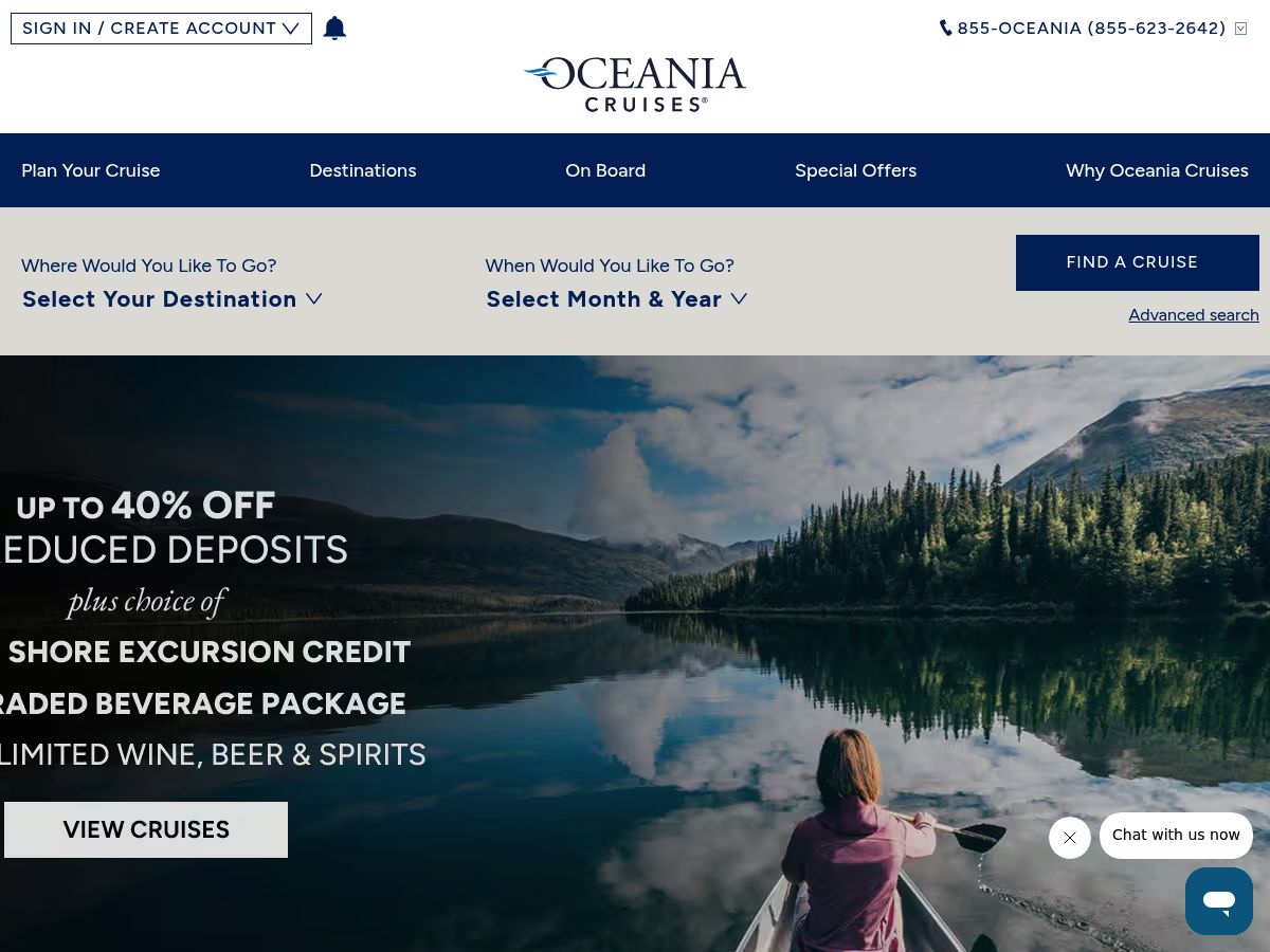 Oceania Cruises logo