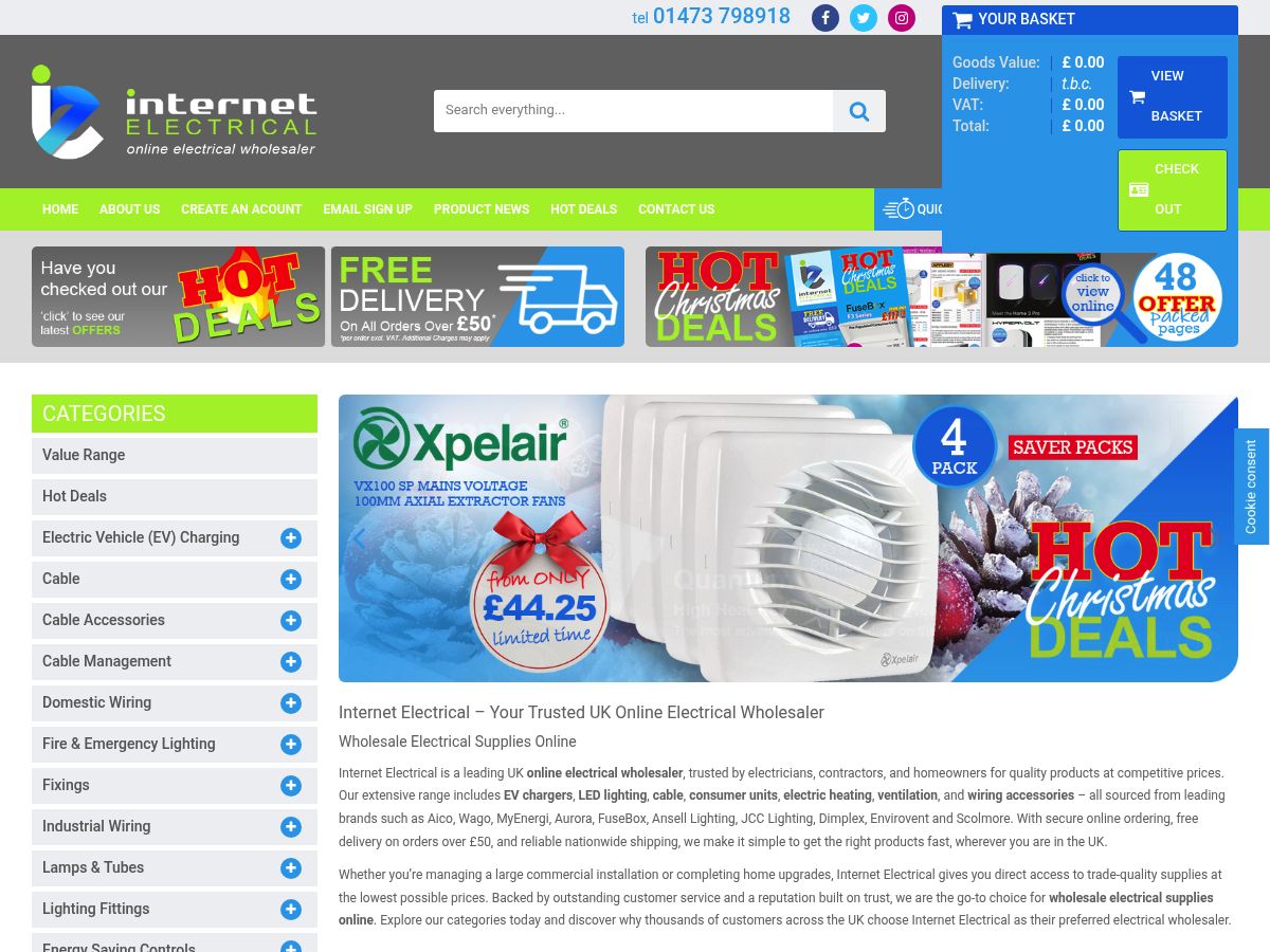 Internet Electrical logo