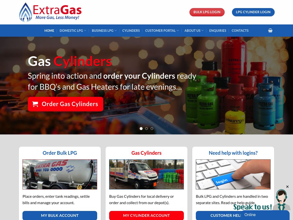 Extra Gas logo