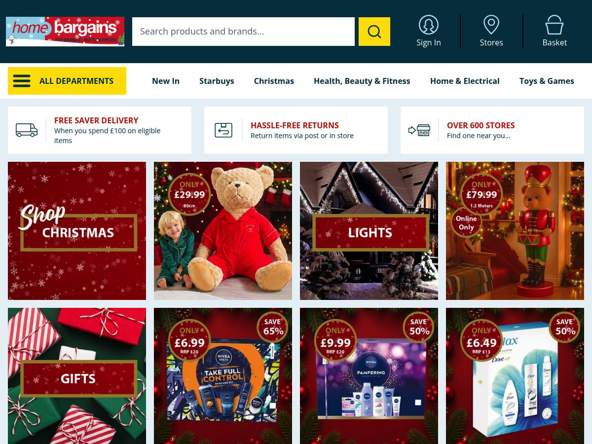 Home Bargains logo