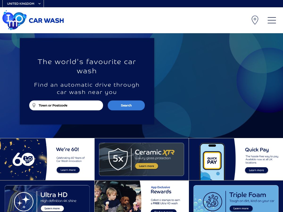 IMO Car Wash logo