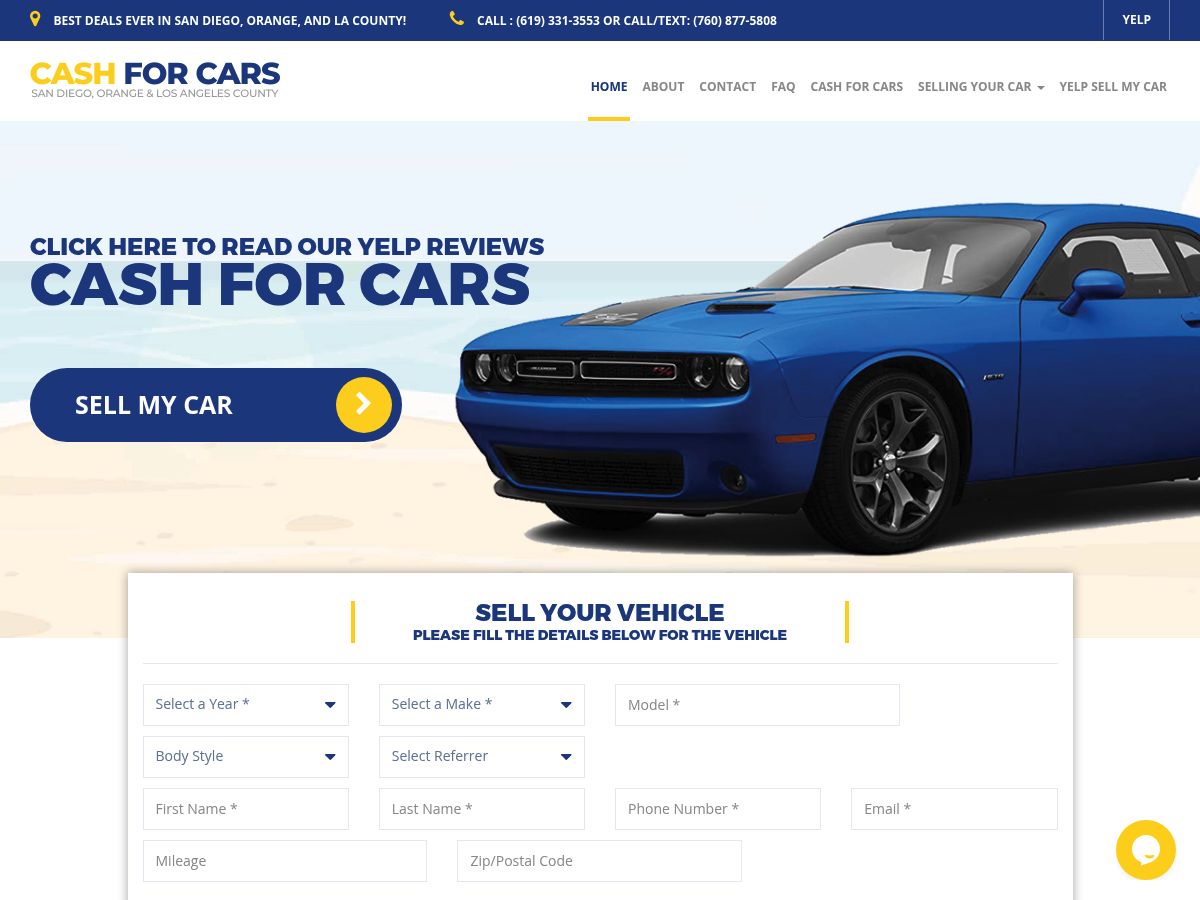 Cash For Cars logo