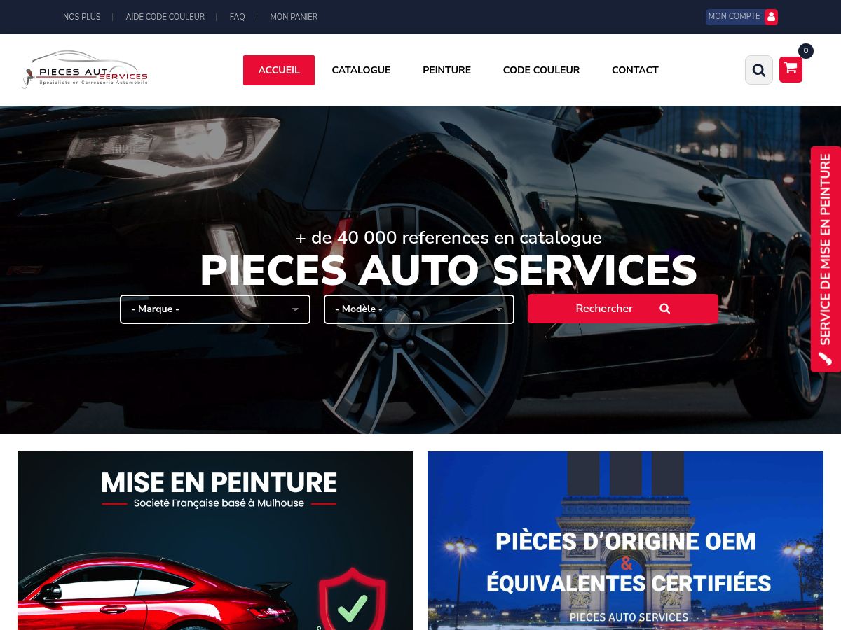 Pièces Auto Services logo