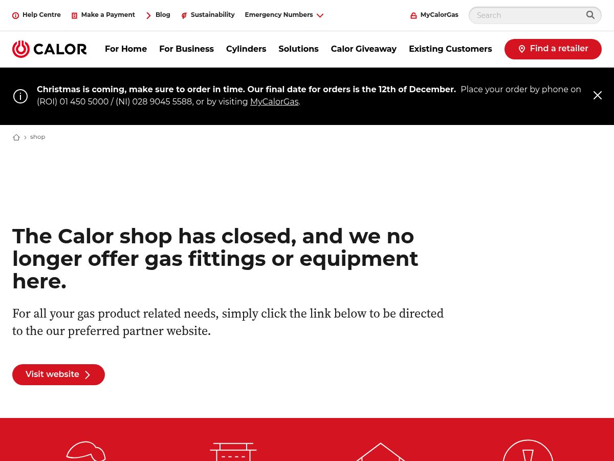 Calor Gas Ireland logo