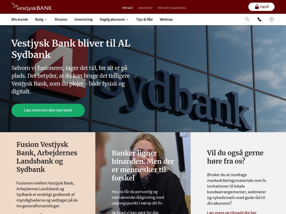 Vestjysk Bank logo