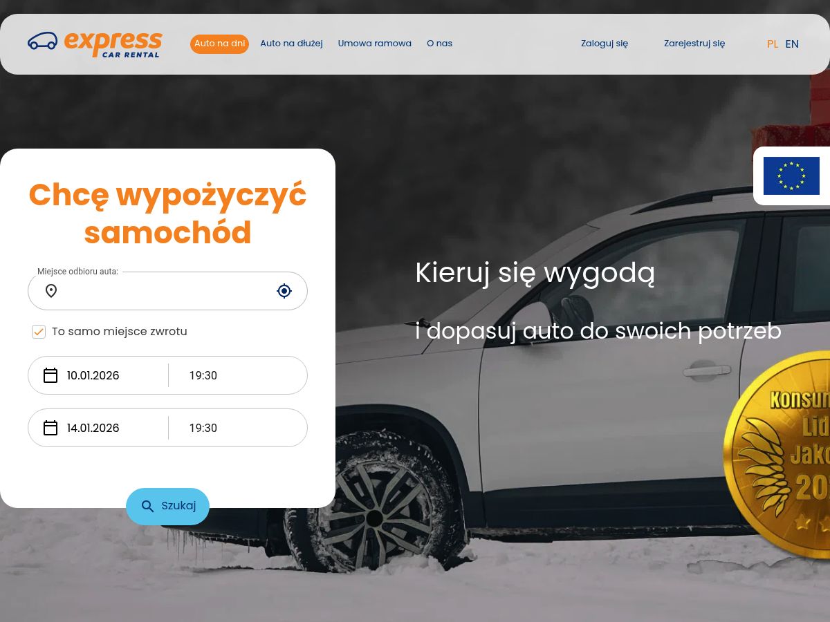 Express Car Rental logo