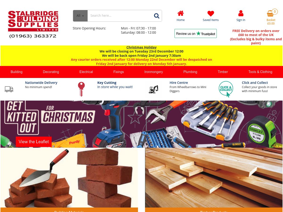 Stalbridge Building Supplies Ltd logo