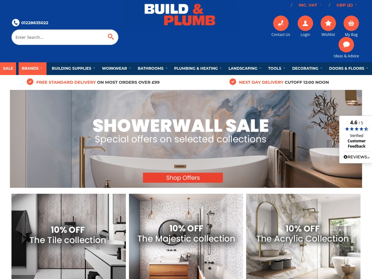 Build and Plumb logo