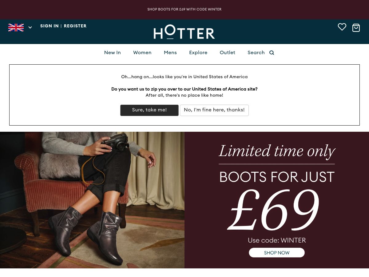 Hotter Shoes logo