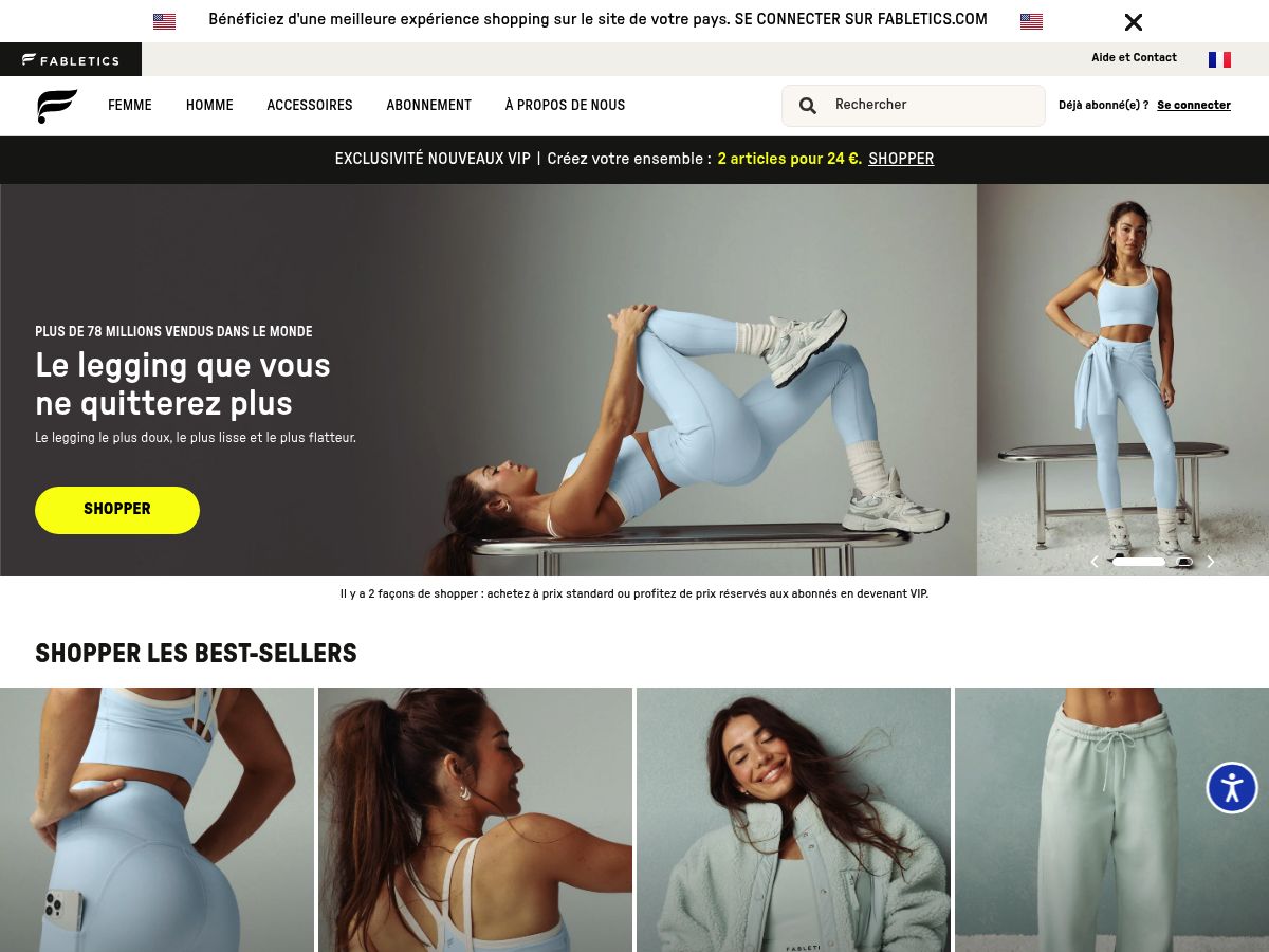 Fabletics France logo