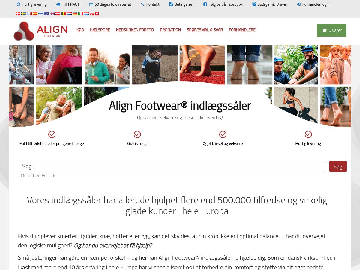 Align Footwear logo