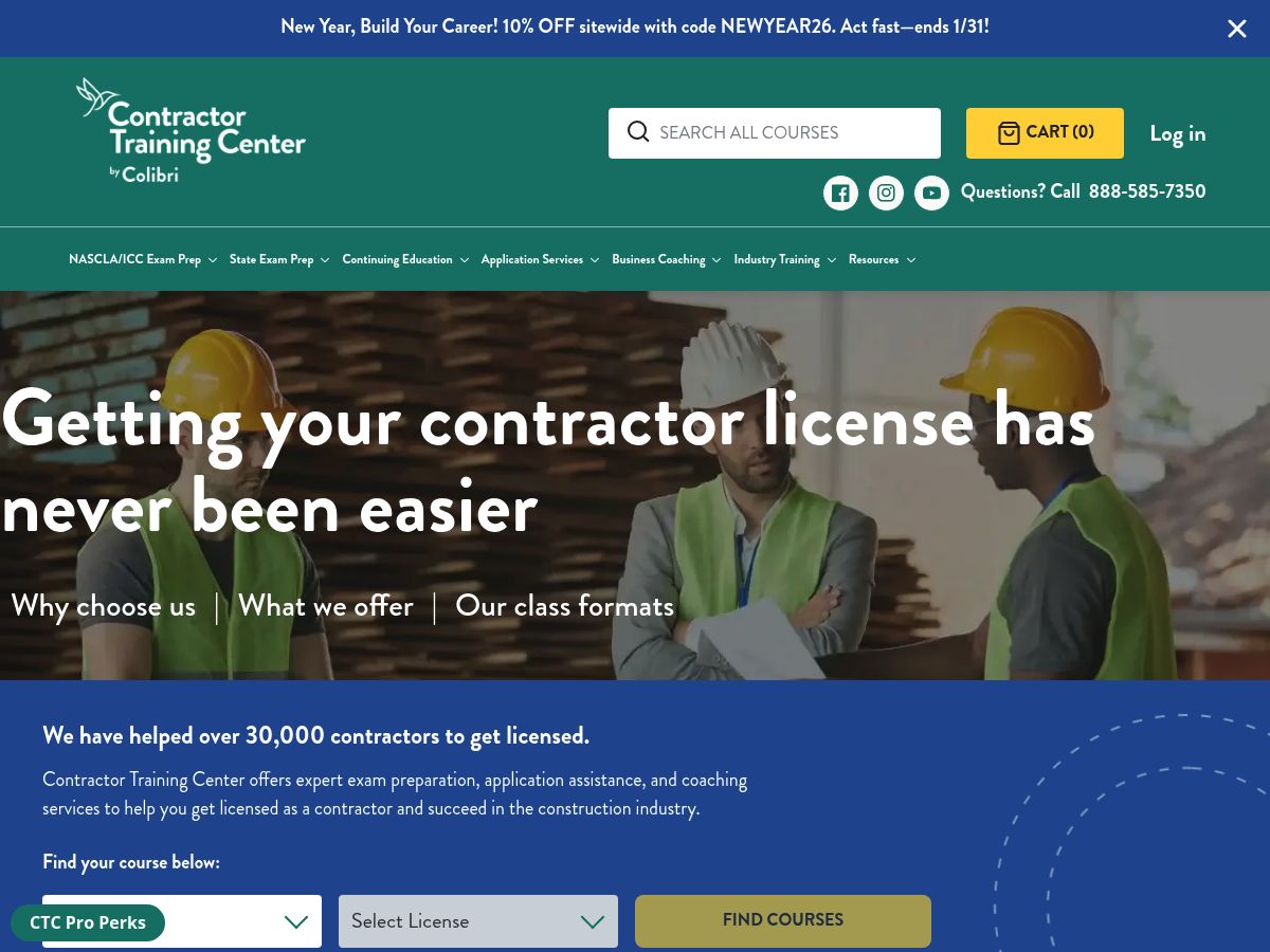 Contractor Training Center logo