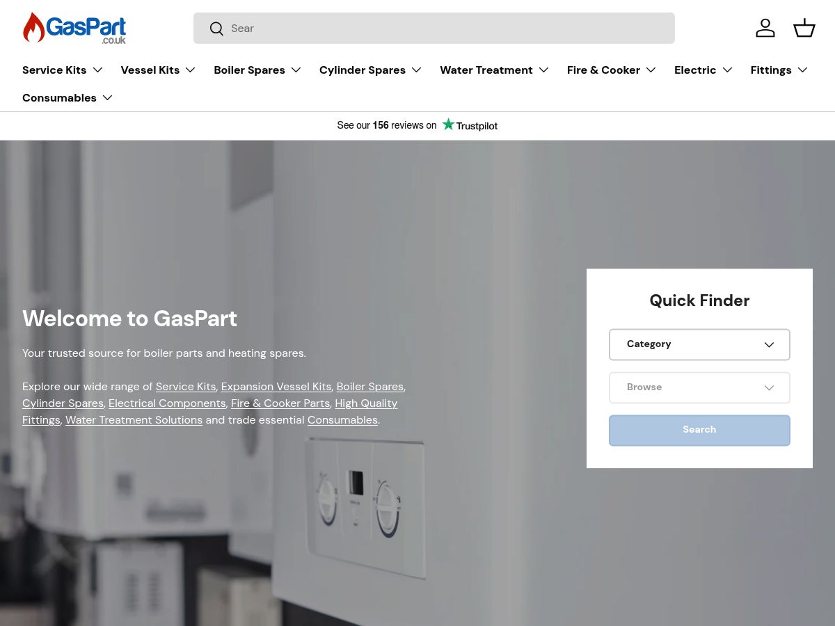 GasPart logo