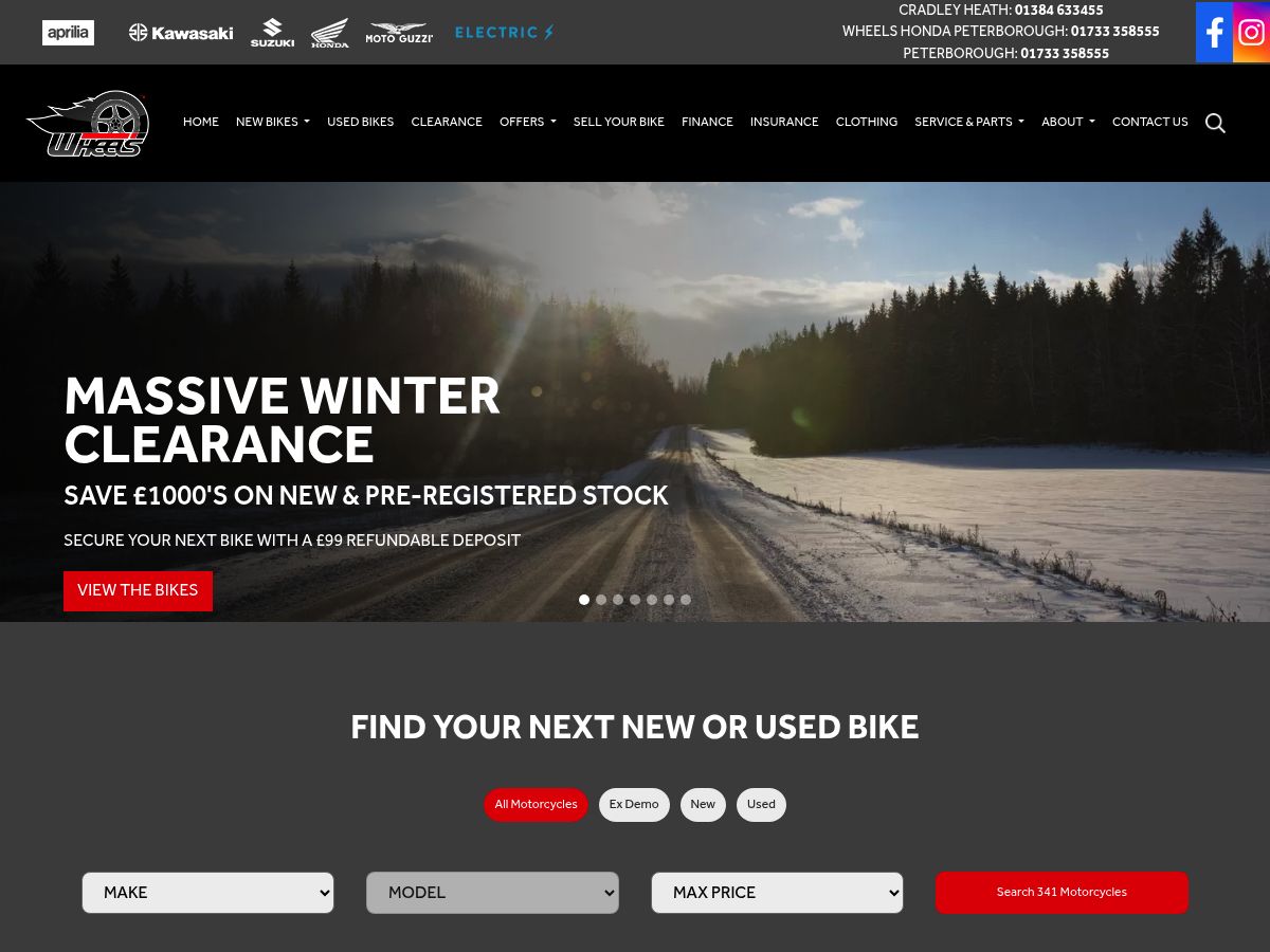 Wheels Motorcycles logo
