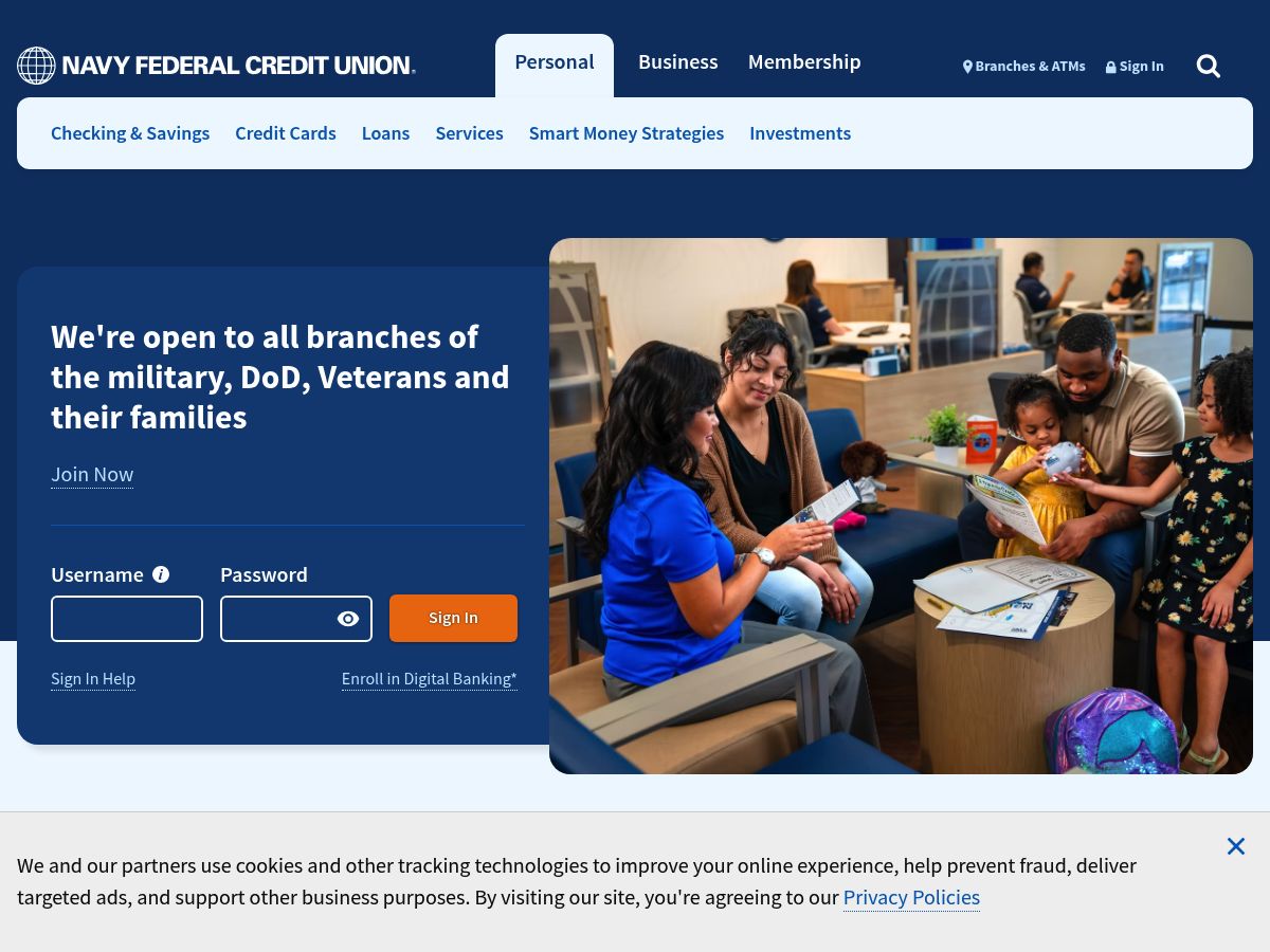 Navy Federal Credit Union logo
