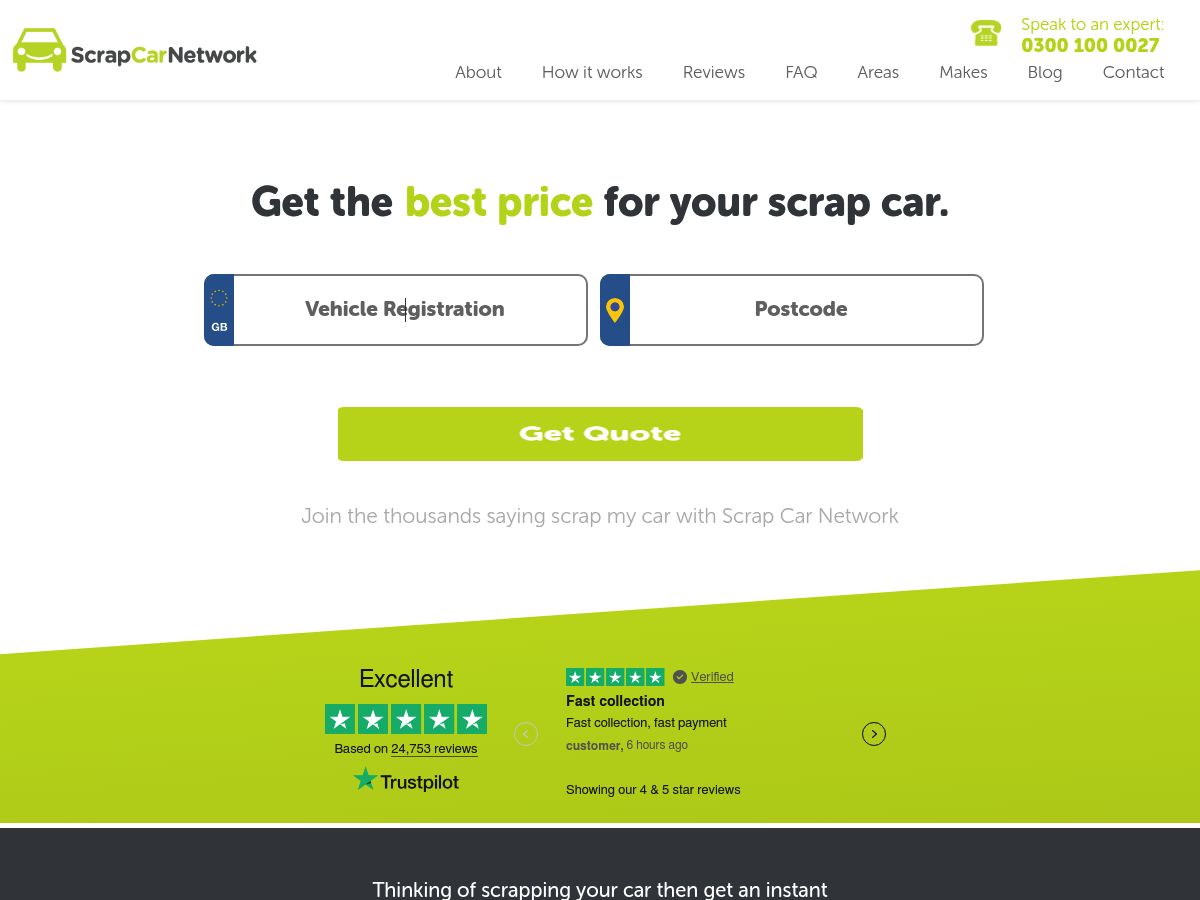 Scrap Car Network logo