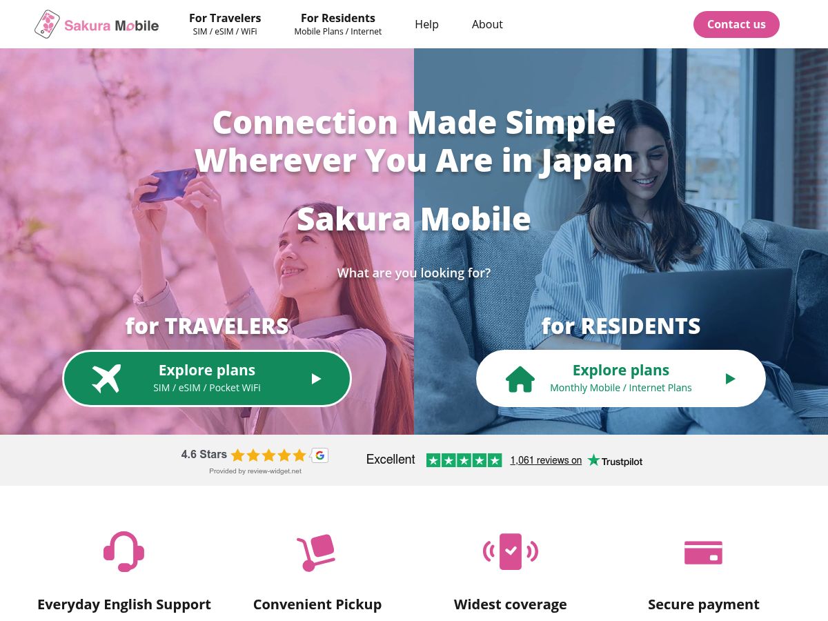Sakura Mobile logo