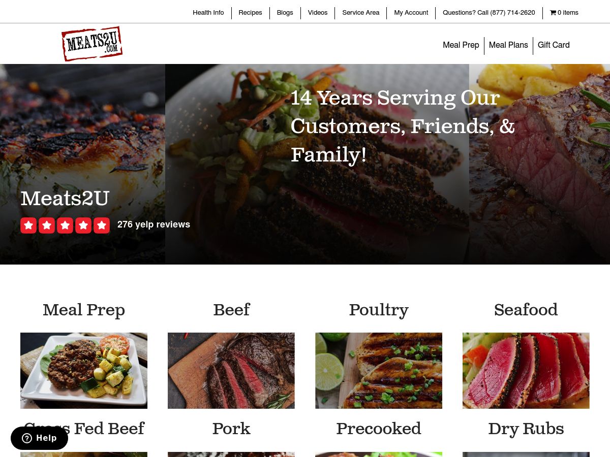 Meats2U logo