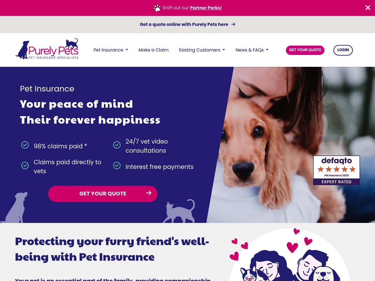 Purely Pets Insurance logo