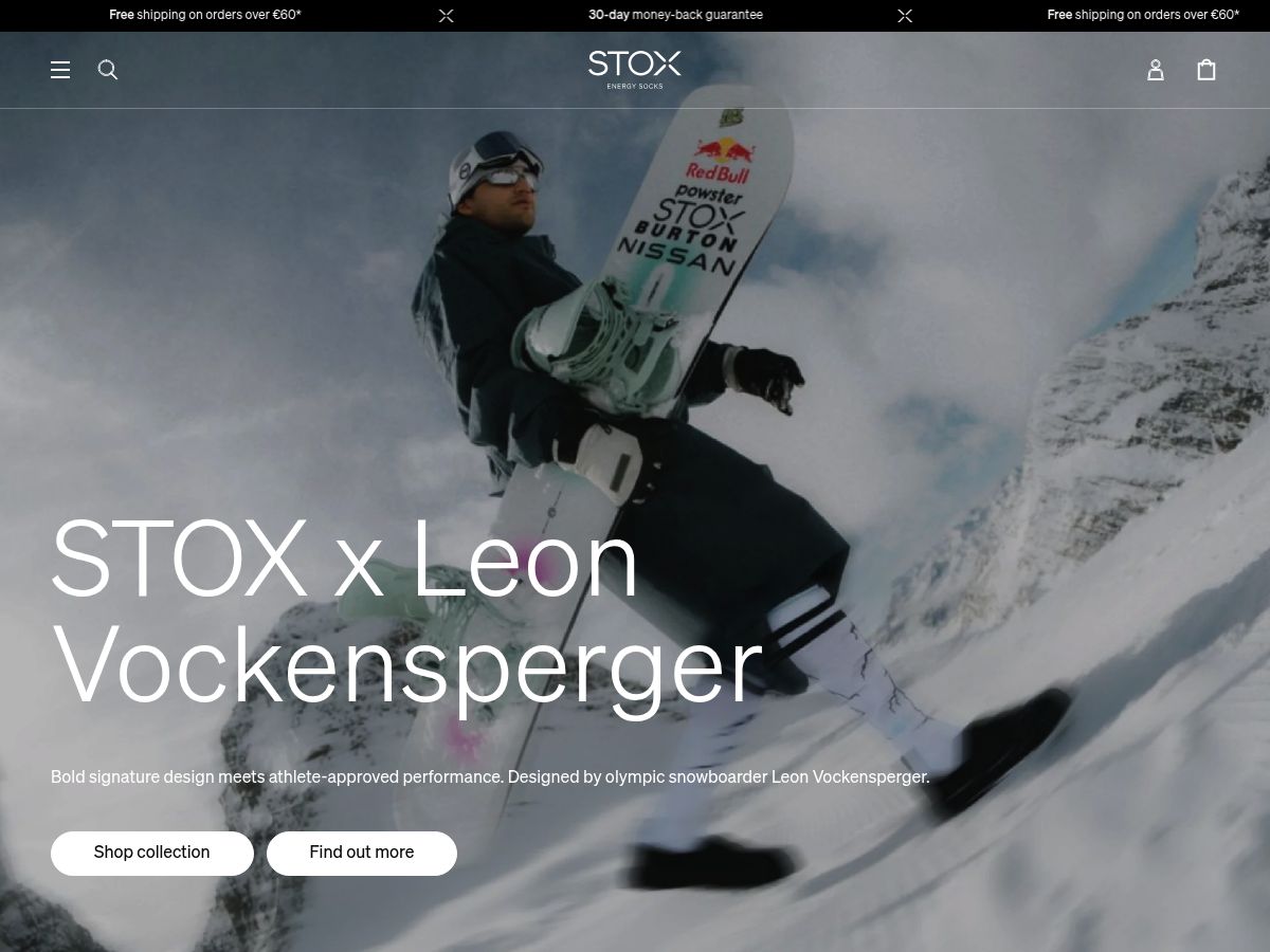 STOX Energy Socks logo