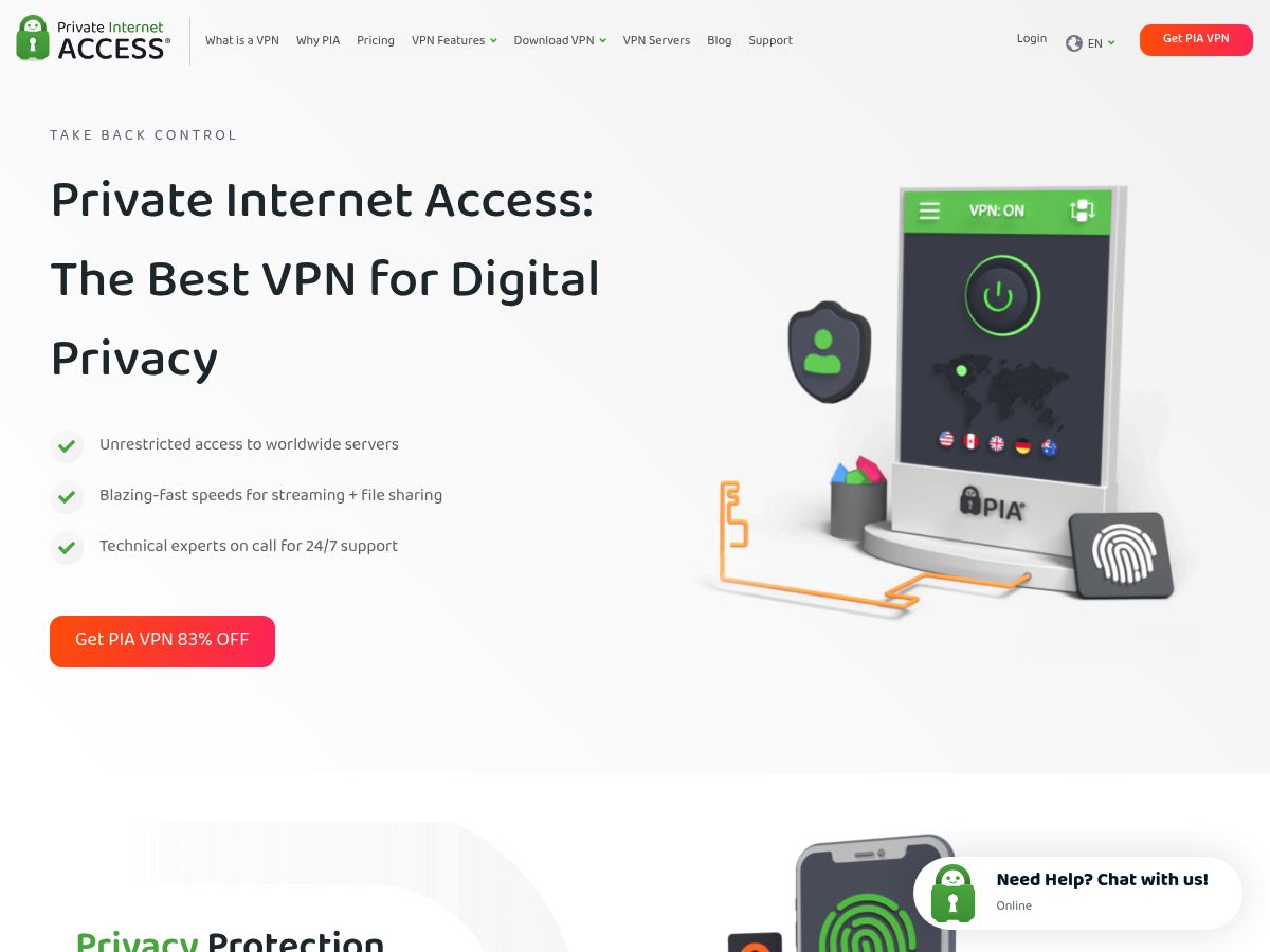Private Internet Access logo