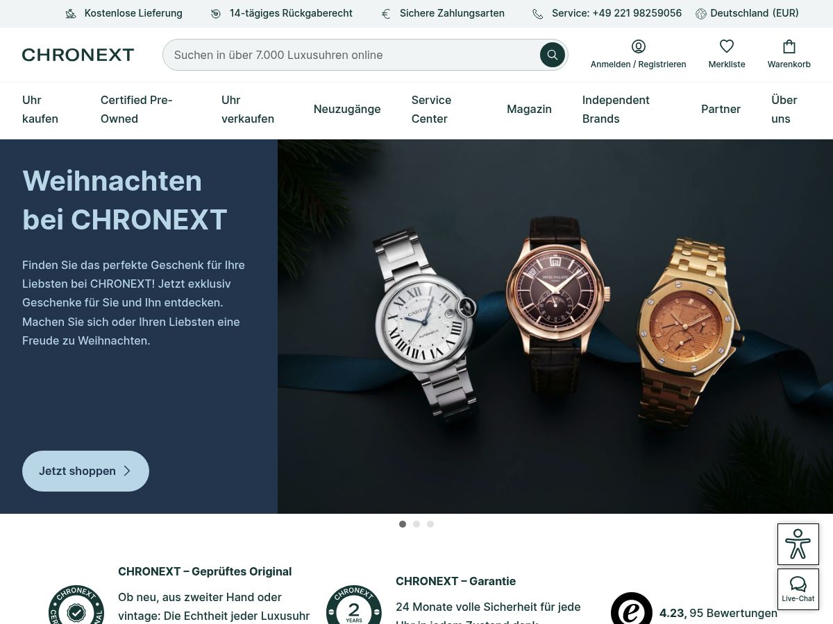 CHRONEXT logo