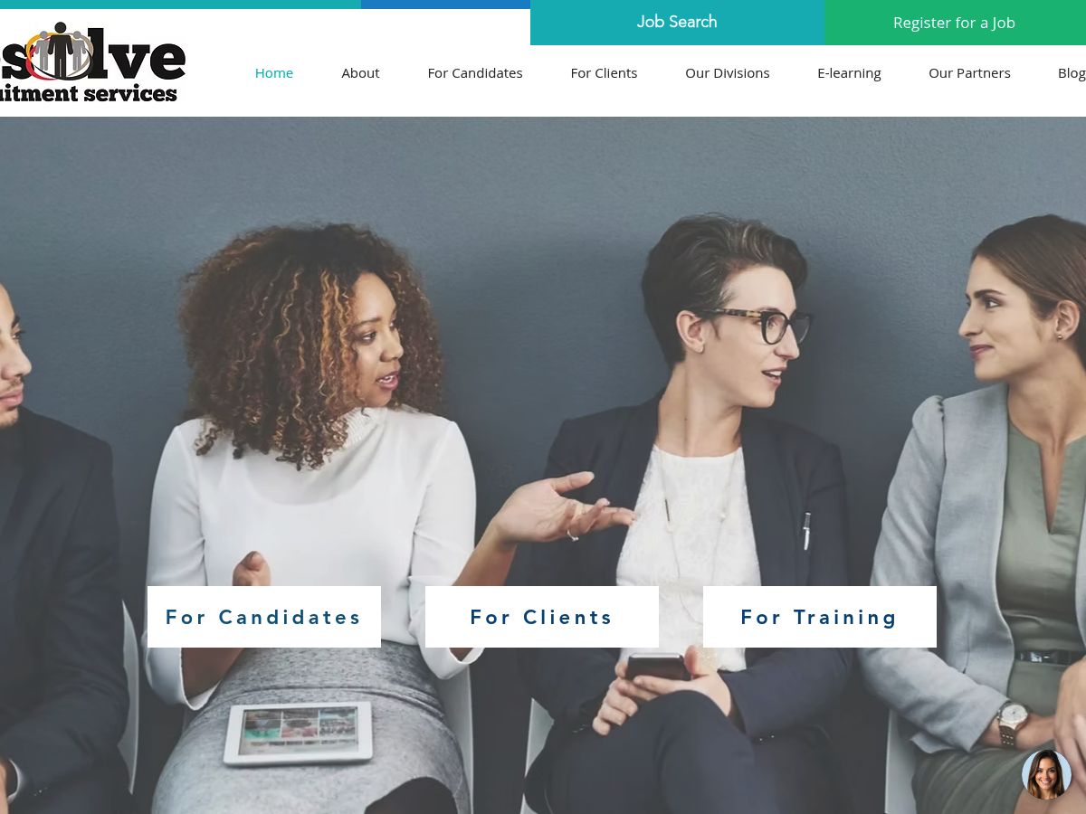 Resolve Recruitment Services logo