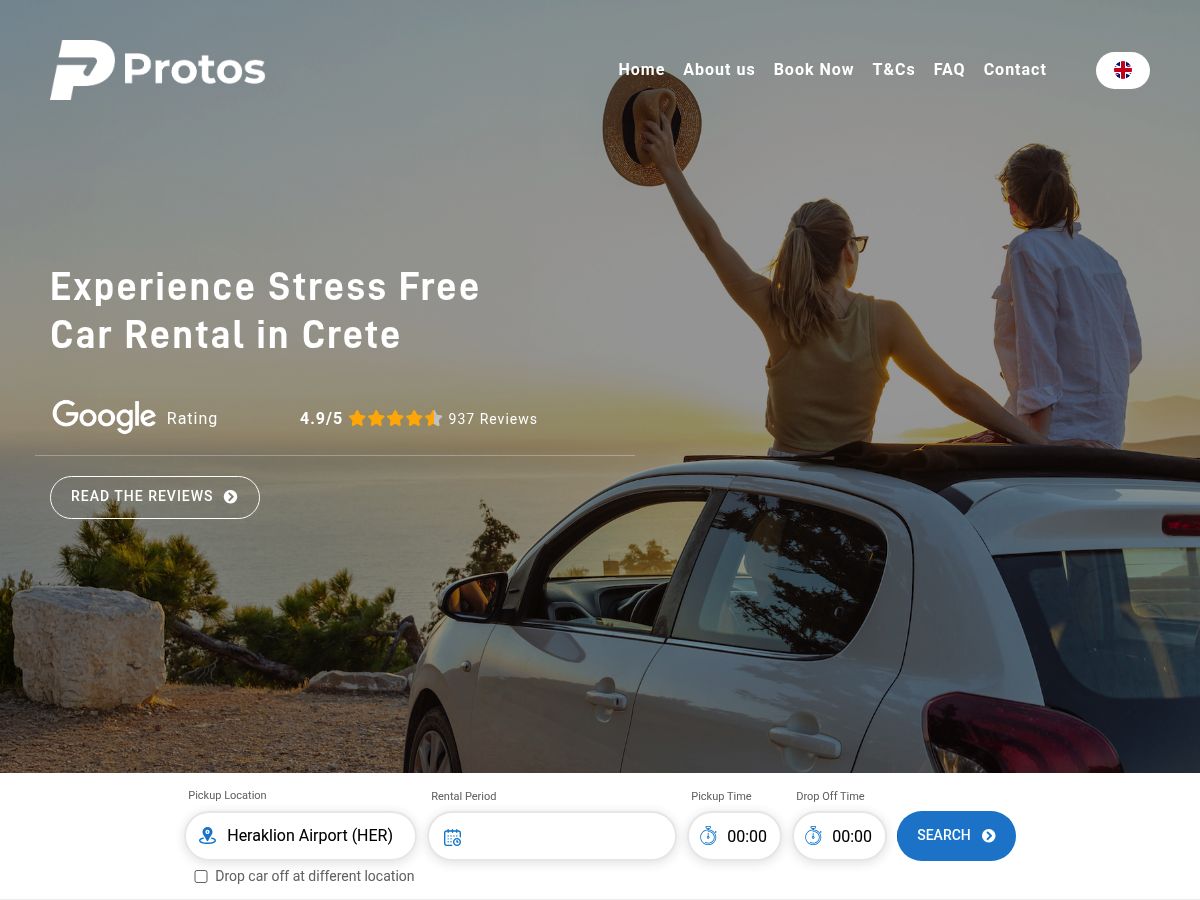 Protos Car Rentals logo