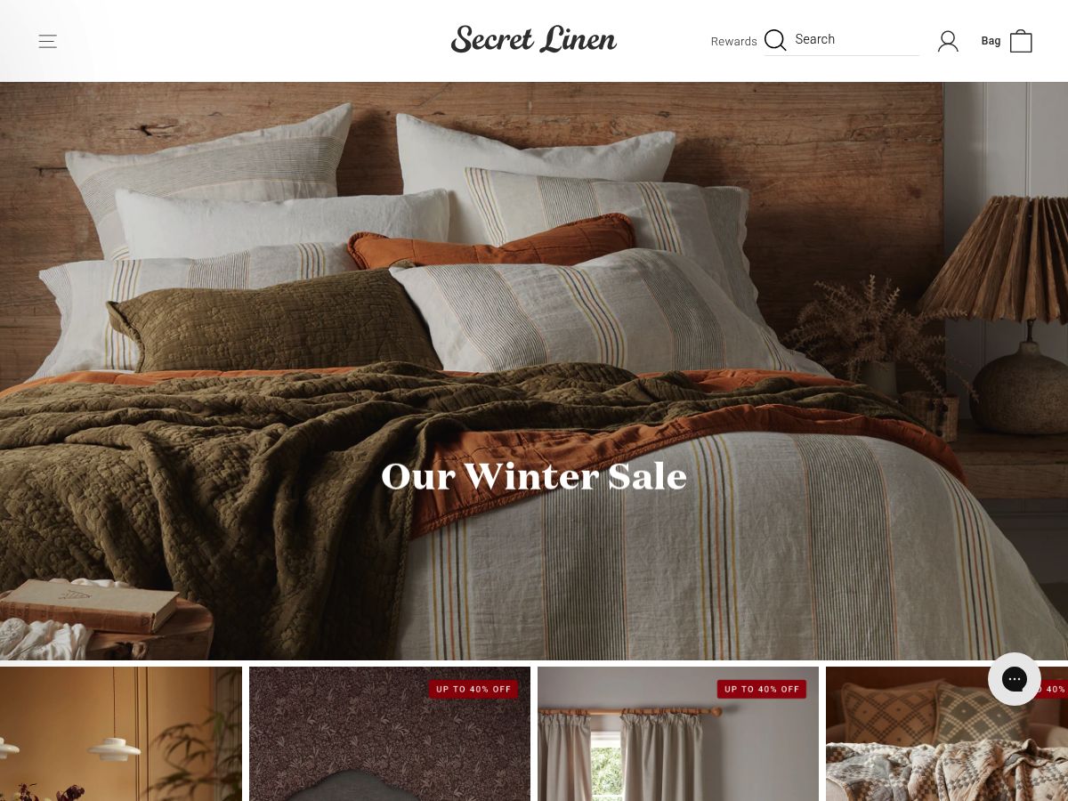 Secret Linen Store logo