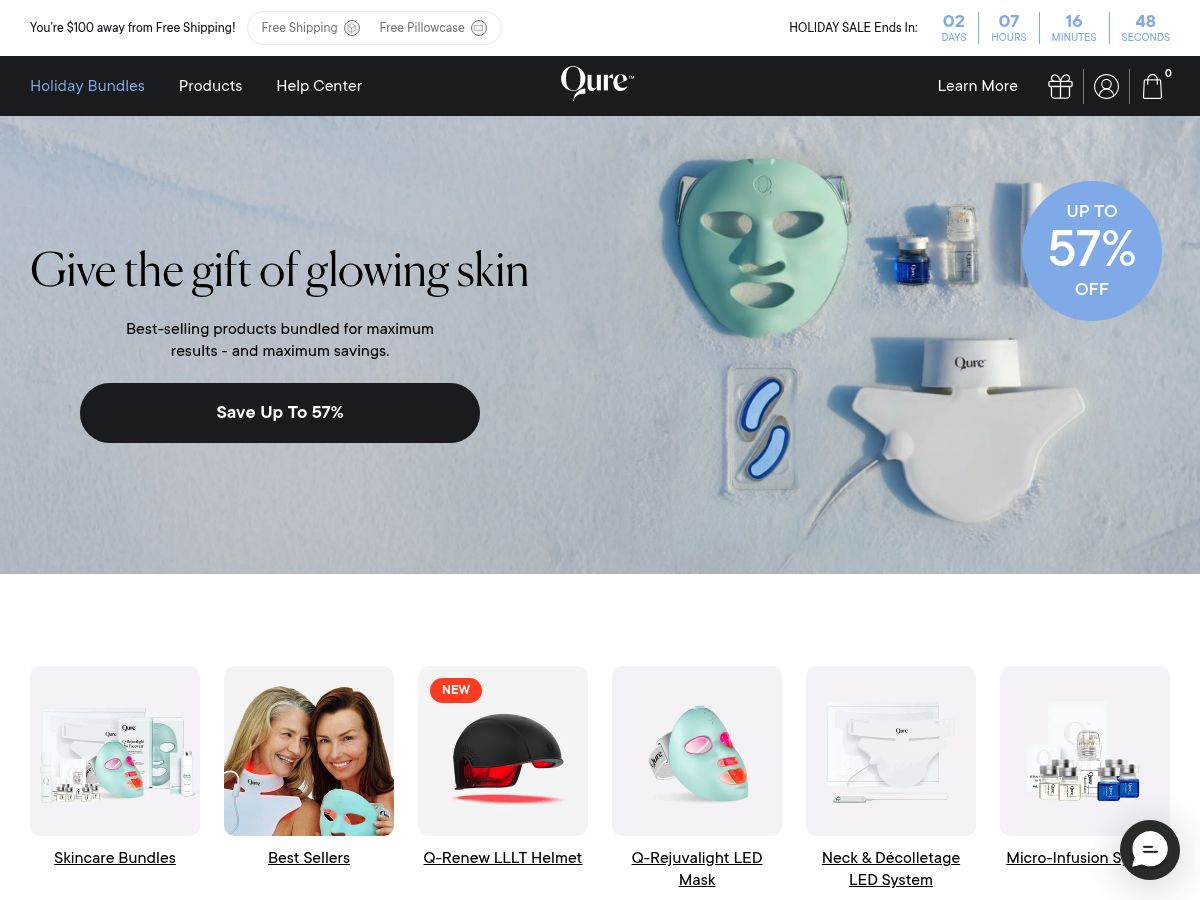 Qure Skincare logo