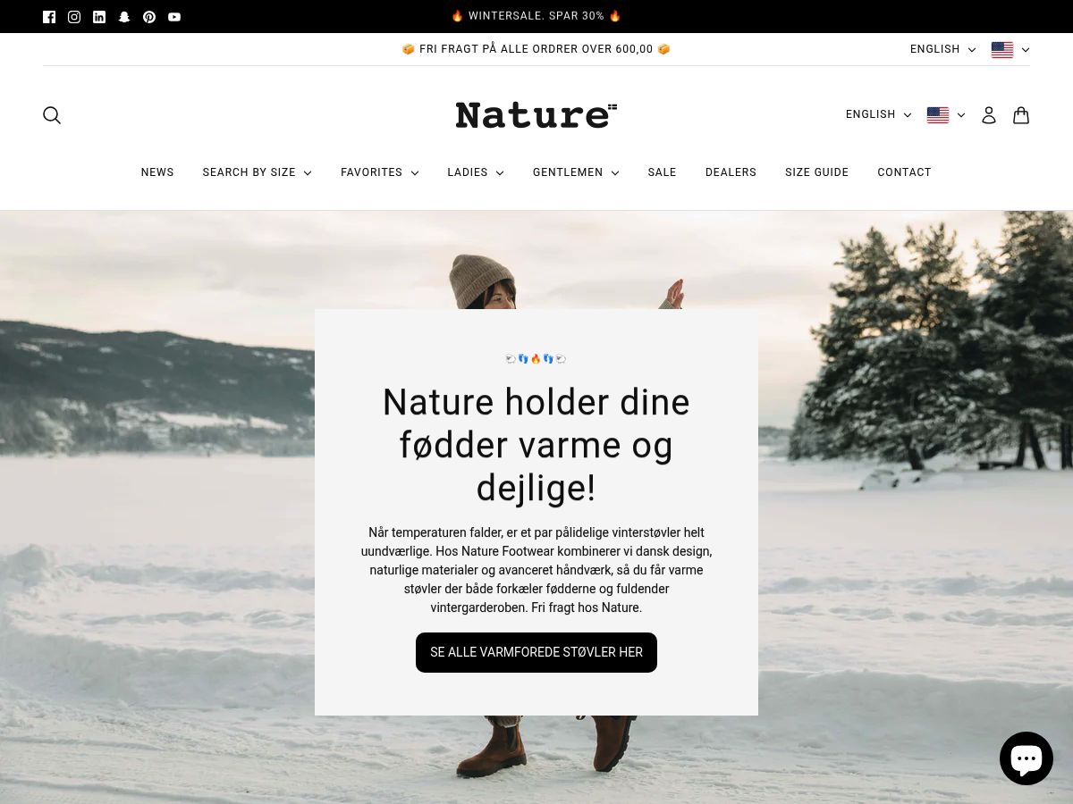 Nature Footwear logo