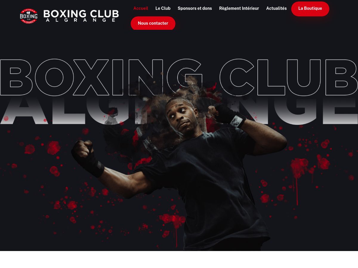 Boxing Club Algrange logo