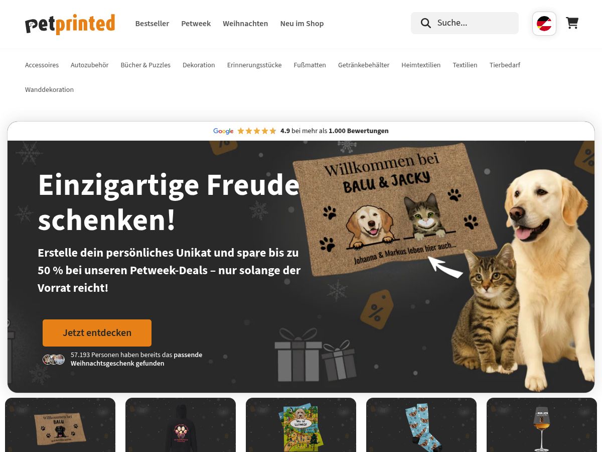 Pet Printed logo