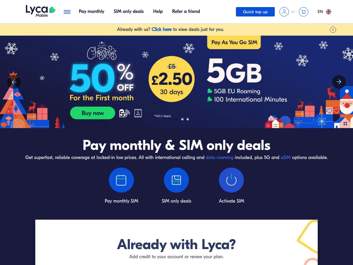 Lyca Mobile UK logo