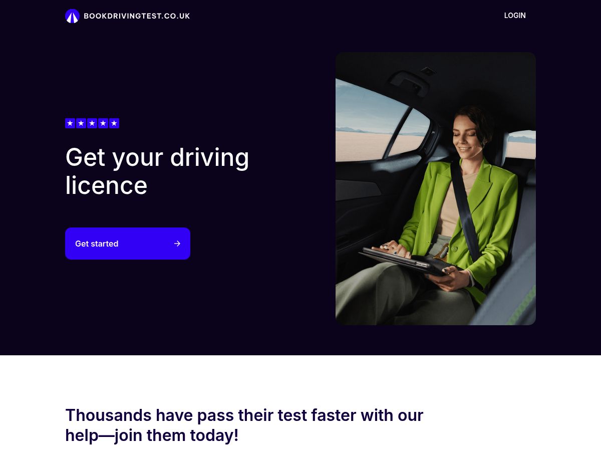 Book Driving Test logo