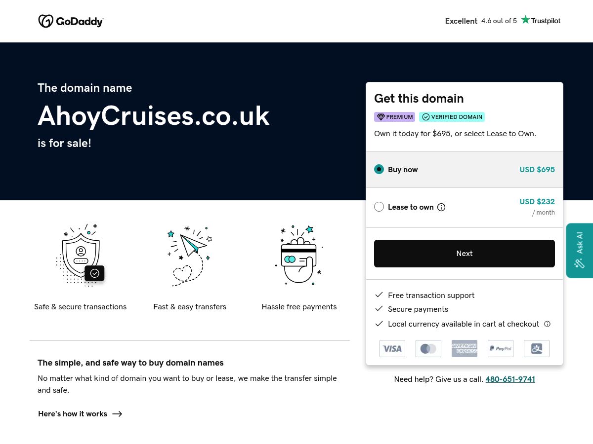 Ahoy Cruises logo