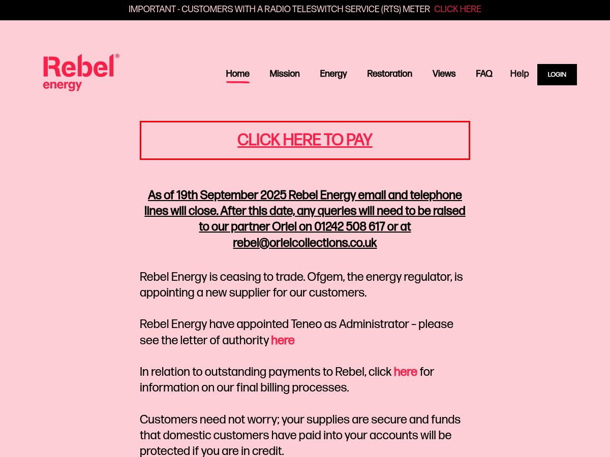 Rebel Energy logo