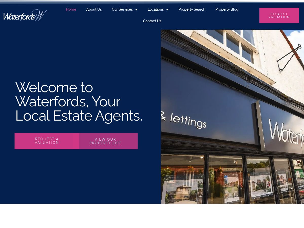 Waterfords Estate Agents logo