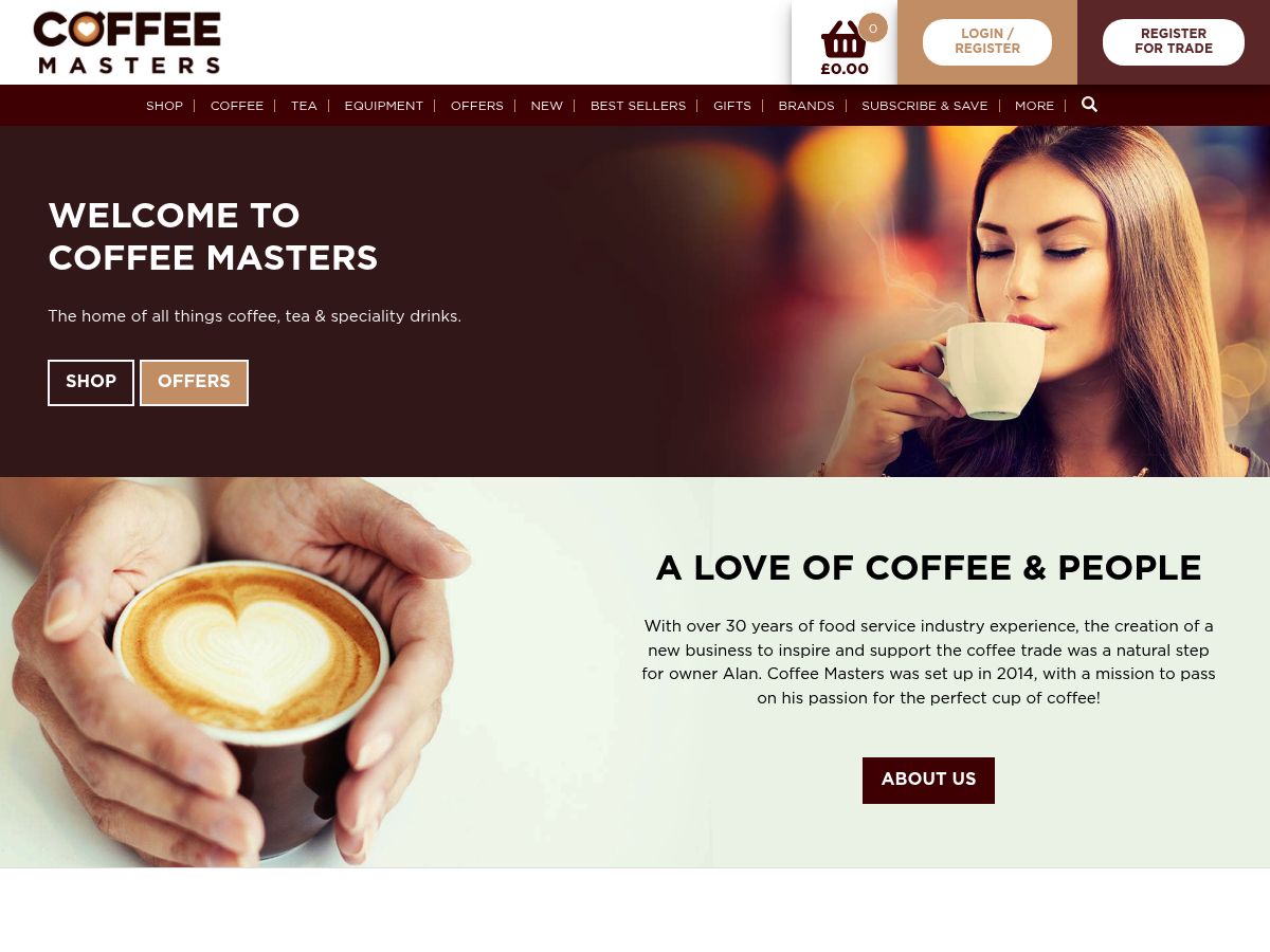 Coffee Masters UK logo
