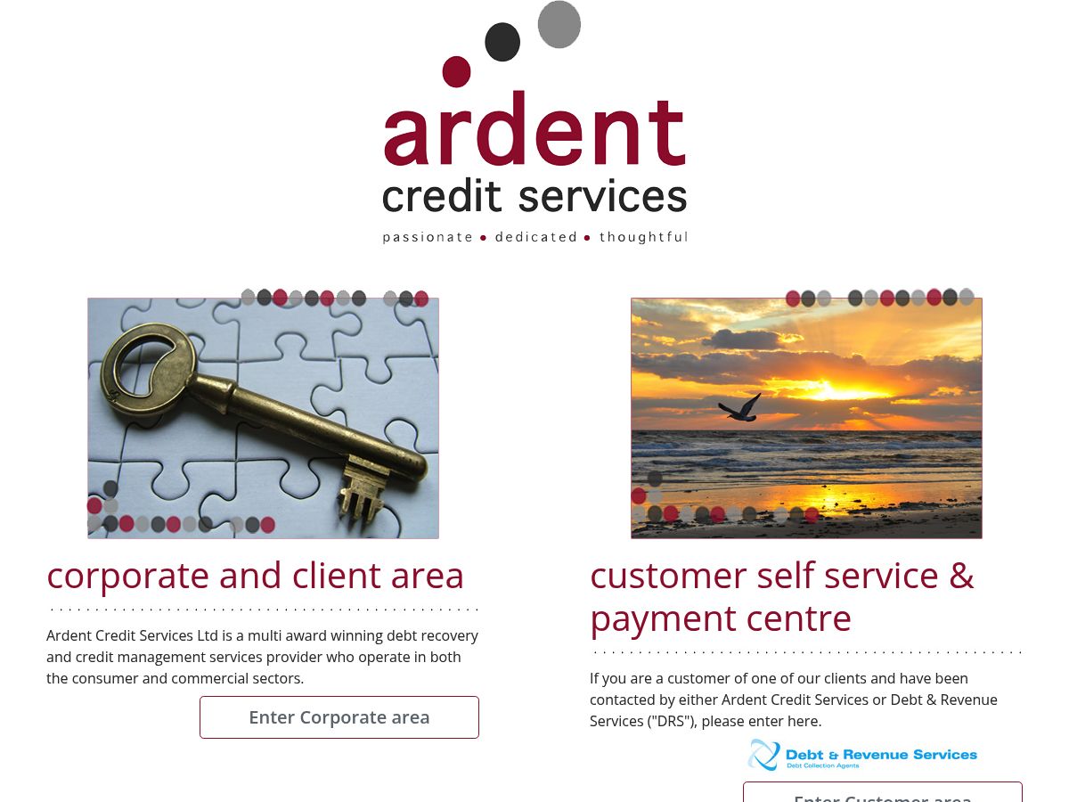 Ardent Credit Services Ltd t/a Debt & Revenue Services logo