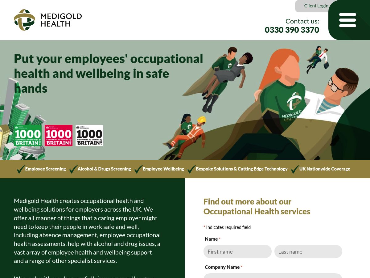 Medigold Health logo